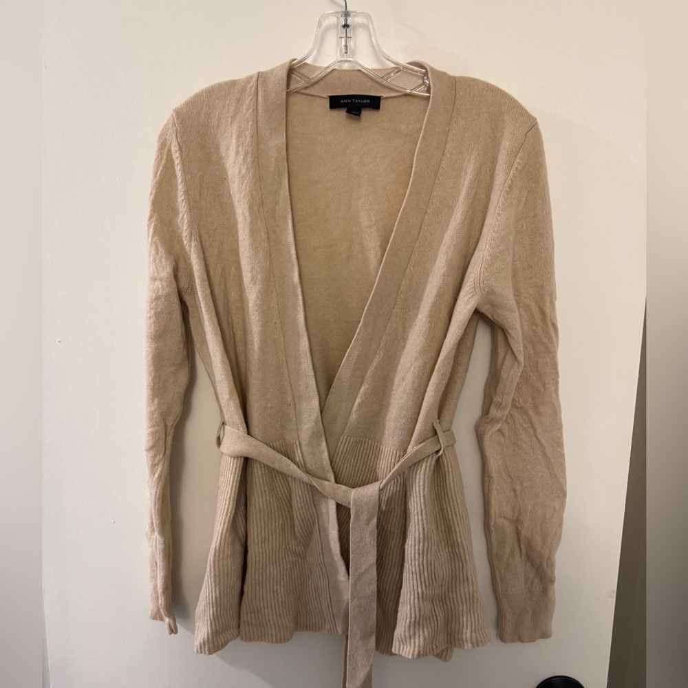 Ann Taylor wrap sweater